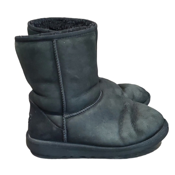 Ugg Australia S/N5251 ankle boots fur Suede shoes sz 6 winter - Picture 1 of 15